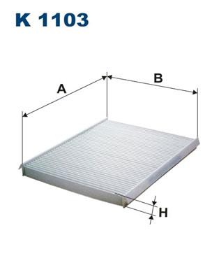 FILTRON K 1103 EAN: 5904608801036.