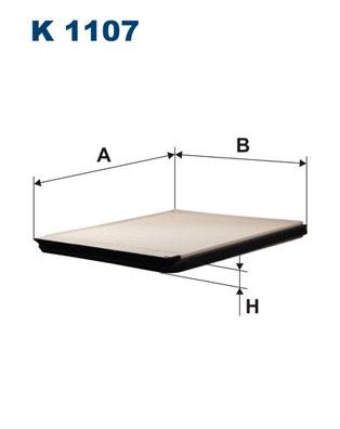 FILTRON K 1107 EAN: 5904608081070.