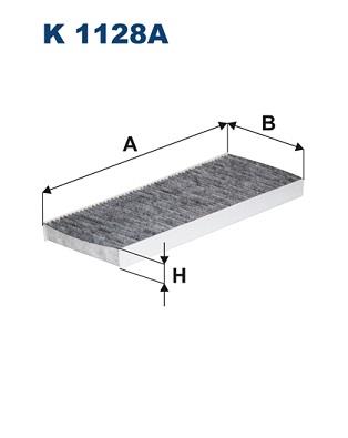 FILTRON K 1128A EAN: 5904608901286.