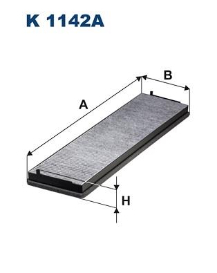 FILTRON K 1142A EAN: 5904608901422.