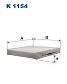 FILTRON K 1154 - Filtr vzduchu v interiéru