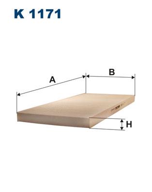 FILTRON K 1171 EAN: 5904608801715.