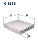 FILTRON K 1236 - Filtr vzduchu v interiéru