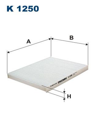 FILTRON K 1250 EAN: 5904608802507.