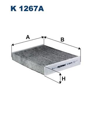 FILTRON K 1267A EAN: 5904608902672.