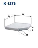 FILTRON K 1278 - Filtr vzduchu v interiéru