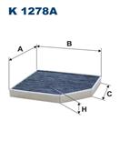 FILTRON K 1278A - Filtr vzduchu v interiéru