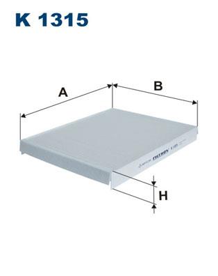 FILTRON K 1315 EAN: 5904608803153.