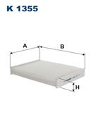 FILTRON K 1355 - Filtr vzduchu v interiéru