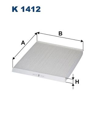 FILTRON K 1412 EAN: 5904608804129.
