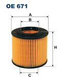 FILTRON OE 671 - Olejový filtr