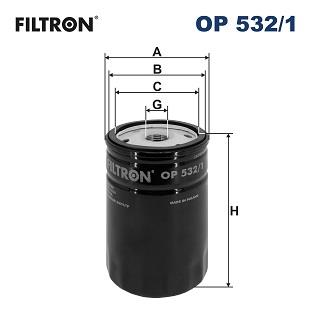 FILTRON OP 532/1 EAN: 5904608015327.