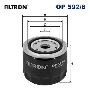FILTRON OP 592/8 EAN: 5904608095923.