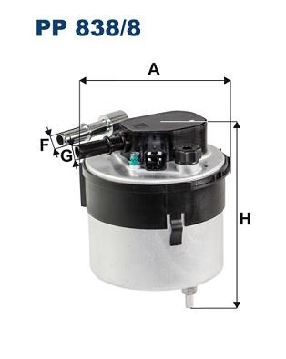 FILTRON PP 838/8 EAN: 5904608098382.