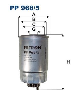 FILTRON PP 968/5 EAN: 5904608069689.