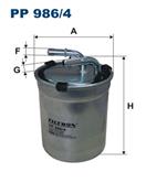 FILTRON PP 986/4 - Palivový filtr
