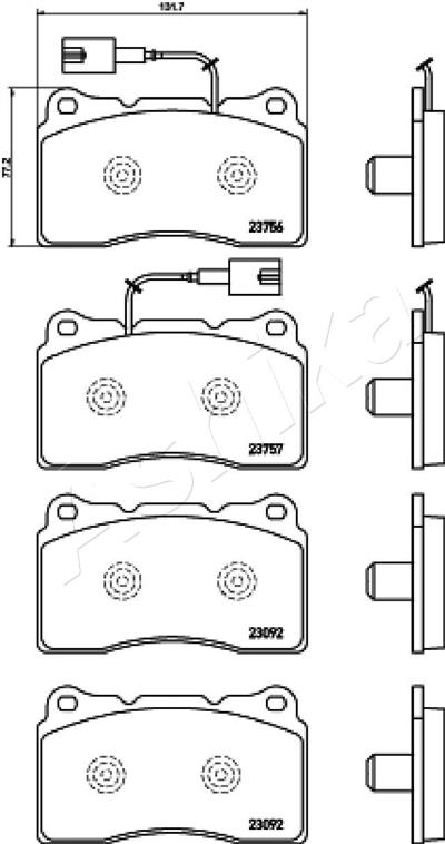 ASHIKA 50-00-0211 EAN: 8052553291420.
