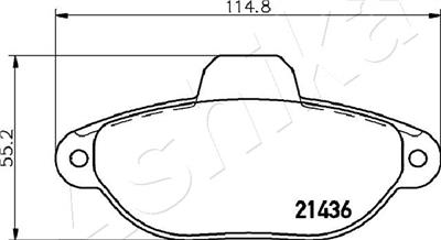 ASHIKA 50-00-0227 EAN: 8052553291840.