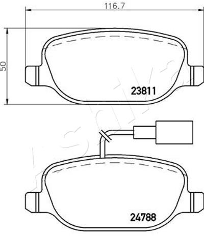 ASHIKA 51-00-0206 EAN: 8052553299976.