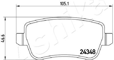 ASHIKA 51-00-0212 EAN: 8052553300122.