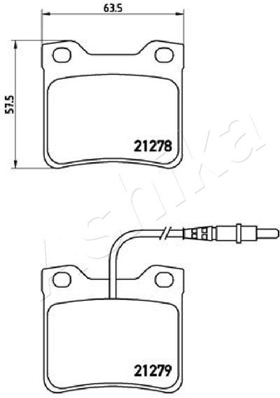 ASHIKA 51-00-0616 EAN: 8052553302409.
