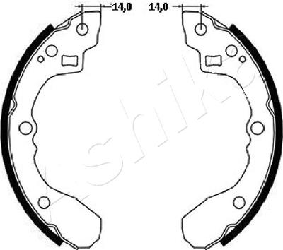 ASHIKA 55-03-398 EAN: 8033001230529.