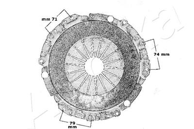 ASHIKA 92-01-1034 EAN: 8033001672572.