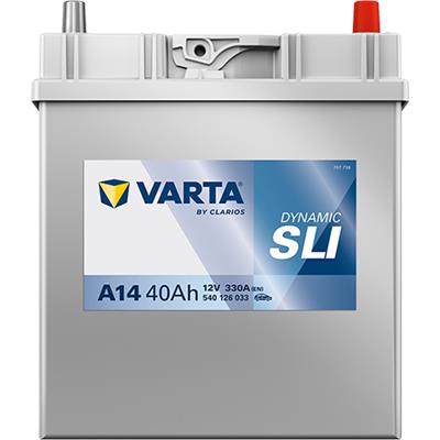 VARTA 540126033K262 Číslo výrobce: 540126033. EAN: 4016987167489.