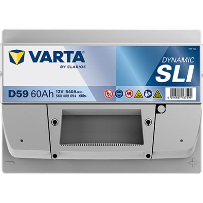 VARTA 560409054K262 Číslo výrobce: 560409054. EAN: 4016987167595.