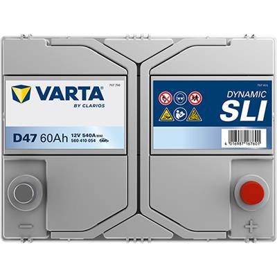VARTA 560410054K262 Číslo výrobce: 560410054. EAN: 4016987167601.