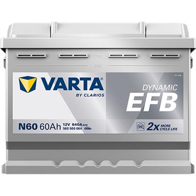 VARTA 560500064K262 Číslo výrobce: 560500064. EAN: 4016987167311.
