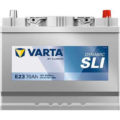 VARTA 570412063K262 Číslo výrobce: 570412063. EAN: 4016987167625.