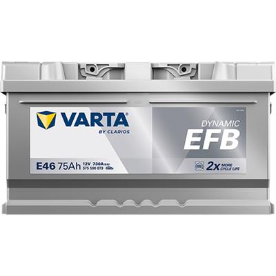 VARTA 575500073K262 Číslo výrobce: 575500073. EAN: 4016987167366.