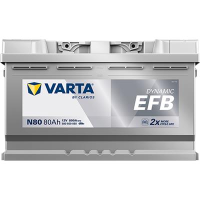 VARTA 580500080K262 Číslo výrobce: 580500080. EAN: 4016987167335.