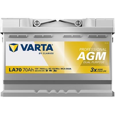 VARTA 840070076K312 Číslo výrobce: 840070076. EAN: 4016987166987.