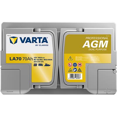 VARTA 840070076K312 Číslo výrobce: 840070076. EAN: 4016987166987.