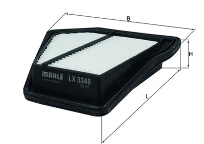 MAHLE ORIGINAL LX 3349 Číslo výrobce: 72381068. EAN: 4009026941249.