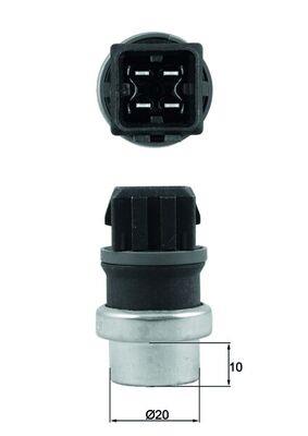 MAHLE ORIGINAL TSE 24 Číslo výrobce: 72421473. EAN: 4009026964750.