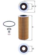 MAHLE ORIGINAL OX 177/3D - Olejový filtr