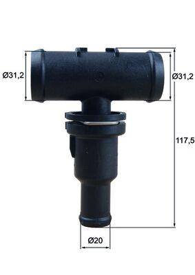 MAHLE ORIGINAL TH 53 75 Číslo výrobce: 72423796. EAN: 4009026967355.