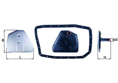 MAHLE ORIGINAL HX 162D Číslo výrobce: 72440131. EAN: 4009026968987.