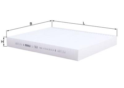 MAHLE ORIGINAL LA 569 Číslo výrobce: 70527227. EAN: 4009026750445.