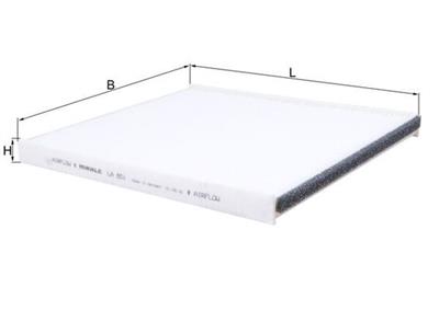 MAHLE ORIGINAL LA 851 Číslo výrobce: 70598417. EAN: 4009026924181.