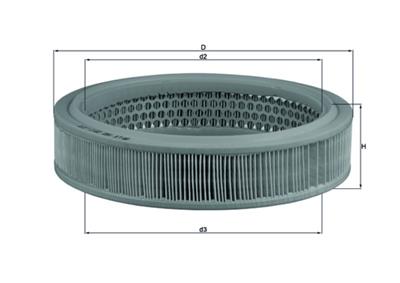 MAHLE ORIGINAL LX 160 Číslo výrobce: 77716376. EAN: 4009026023884.