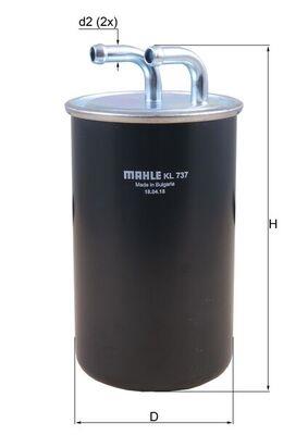 MAHLE ORIGINAL KL 737 Číslo výrobce: 70388386. EAN: 4009026725313.