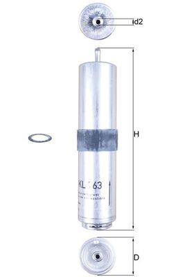 MAHLE ORIGINAL KL 763D Číslo výrobce: 70539024. EAN: 4009026834046.