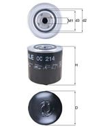 MAHLE ORIGINAL OC 214