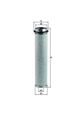 MAHLE ORIGINAL LXS 5/1 Číslo výrobce: 77477367. EAN: 4009026001363.