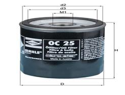 MAHLE ORIGINAL OC 25