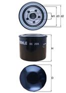 MAHLE ORIGINAL OC 205
